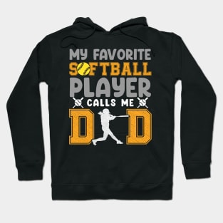 Softball Dad Definition Hoodie